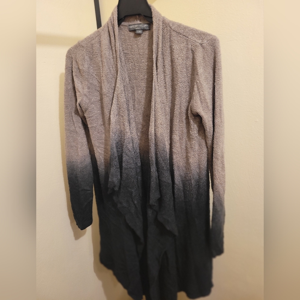 Barefoot Dreams Gray Ombre Cardigan